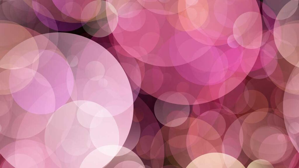Image of pink circles and lights - Chicago Reiki Meditation