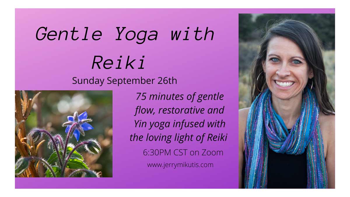 Chicago Yoga and Reiki: September 26, 2021 | Jerry Mikutis