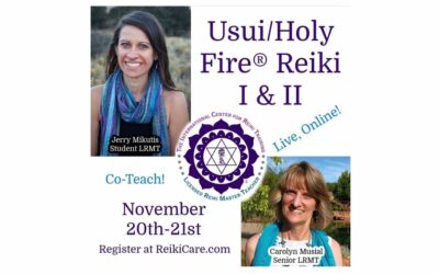 Chicago Reiki Online Certification Class: November 2021