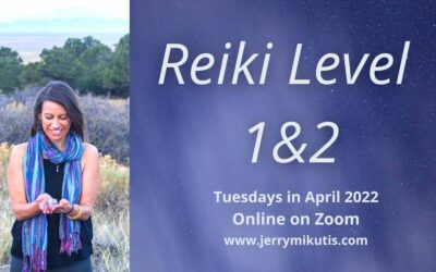 Chicago Reiki 1 & 2 Online Certification Class April 2022