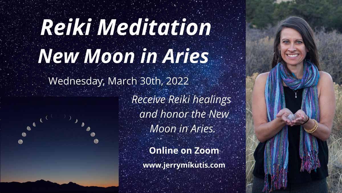 Jerry Mikutis - Chicago Reiki and Astrology Meditation: New Moon in Aries 2022